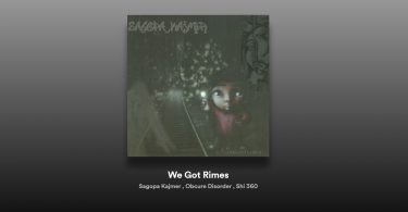 Sagopa Kajmer - We Got Rimes Şarkı Sözleri